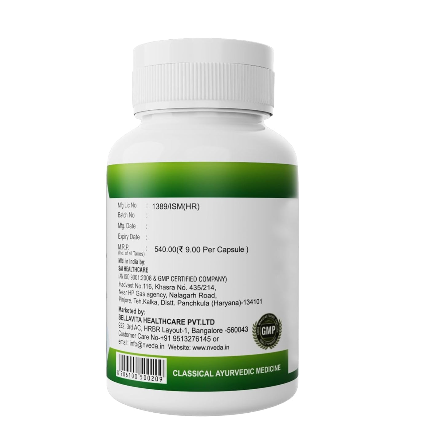 Nveda Shilajit Capsules, Ayurvedic Shilajit for Stamina & Strength, Shilajit original helps in boosting performance, energy & immunity 60 Capsules