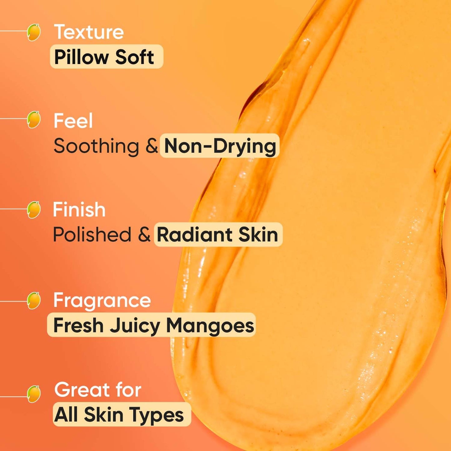 Zephivo Dot & Key Mango Detan Tan Removal Clay Mask | Clay Mask for Face with Glycolic & Lactic | Great for All Skin Types | Fresh Juicy Mango Fragrance | 70gm