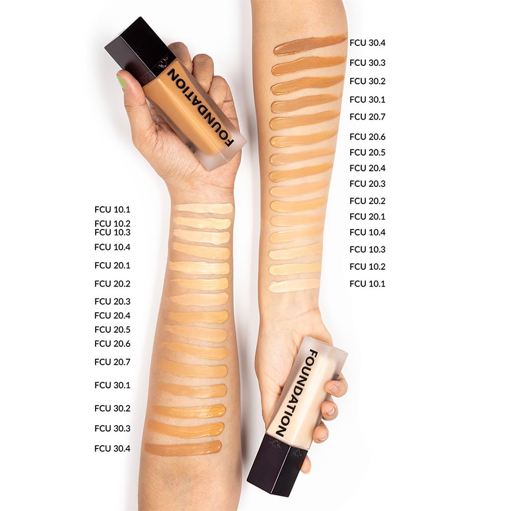 Daily Life Forever52 Coverup Foundation | Natural Matte Finish, Long-Lasting Full Coverage Liquid Foundation (Maron-30.3, 30ml)