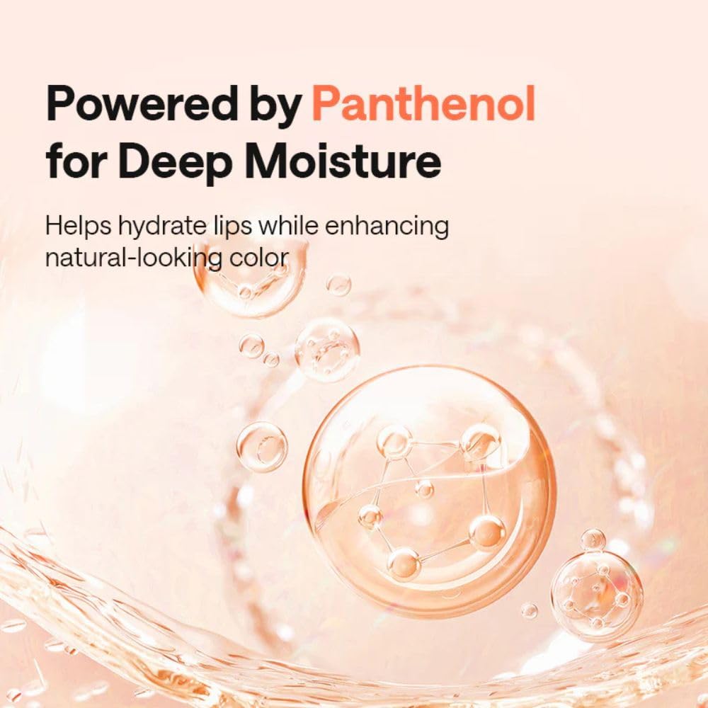 MEDIHEAL Pantenolips Healssence (10 ml, Coral) Hydrating Korean Treatment for lips with Panthenol & Shea Butter for Dry Chapped Lips, Moisturizing Nourishing lip Treatment, Glossy Lip Care