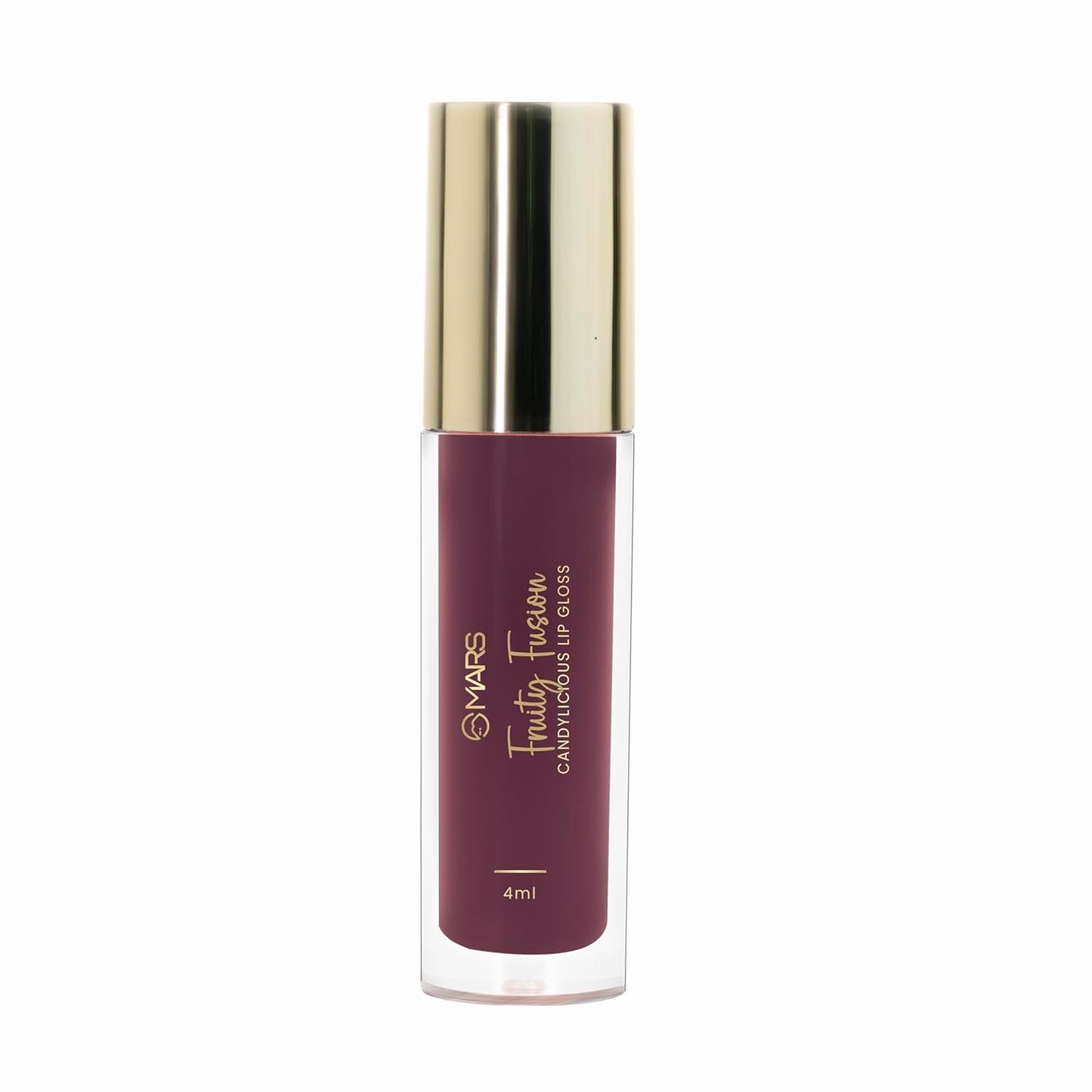 MARS Candylicious Sheer Lip Gloss for Women | Hydrating & High Shine | Lightweight | Non-Sticky | Enriched with Vitamin-E, Hyaluronic Acid & Avocado Ester (4.0ml) (07-FRUITY FUSION)