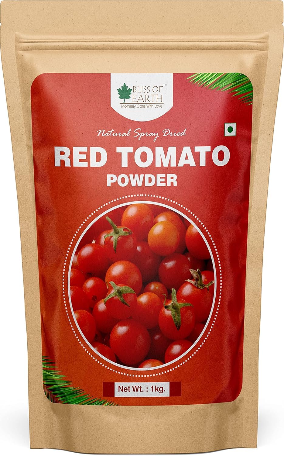 Bliss of Earth Tomato Powder Natural Spray Dried Great For Instant Tomato Soup | Tomato Juice | Ketchup | Seasoning 200gm
