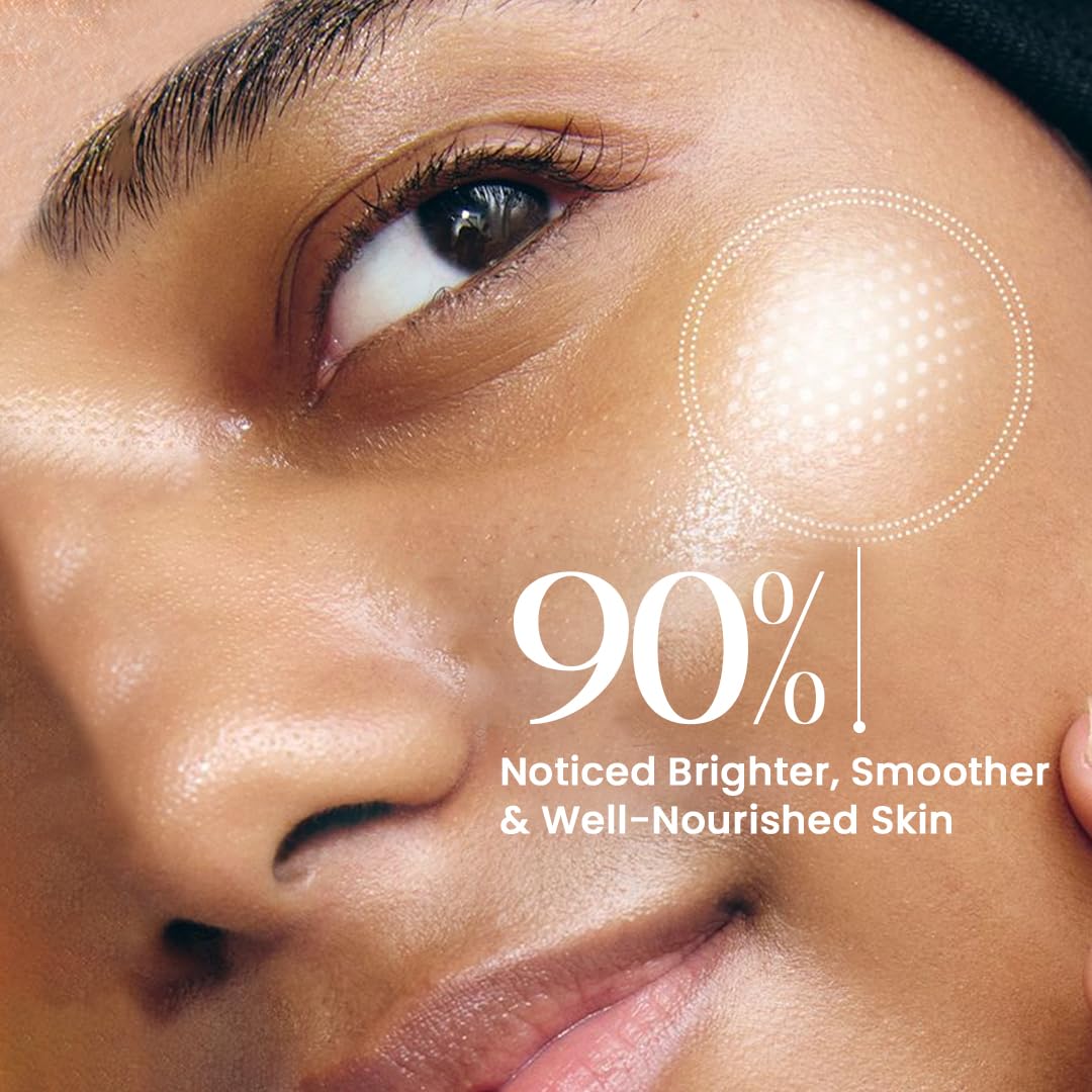 Glamveda Rice & Ceramide Dewy Sunscreen SPF 50 PA+++ | Transparent, Ultra lightweight gel cream | No White Cast, Water & Sweat Proof | For Dry & Sensitive Skin Types 50 ml