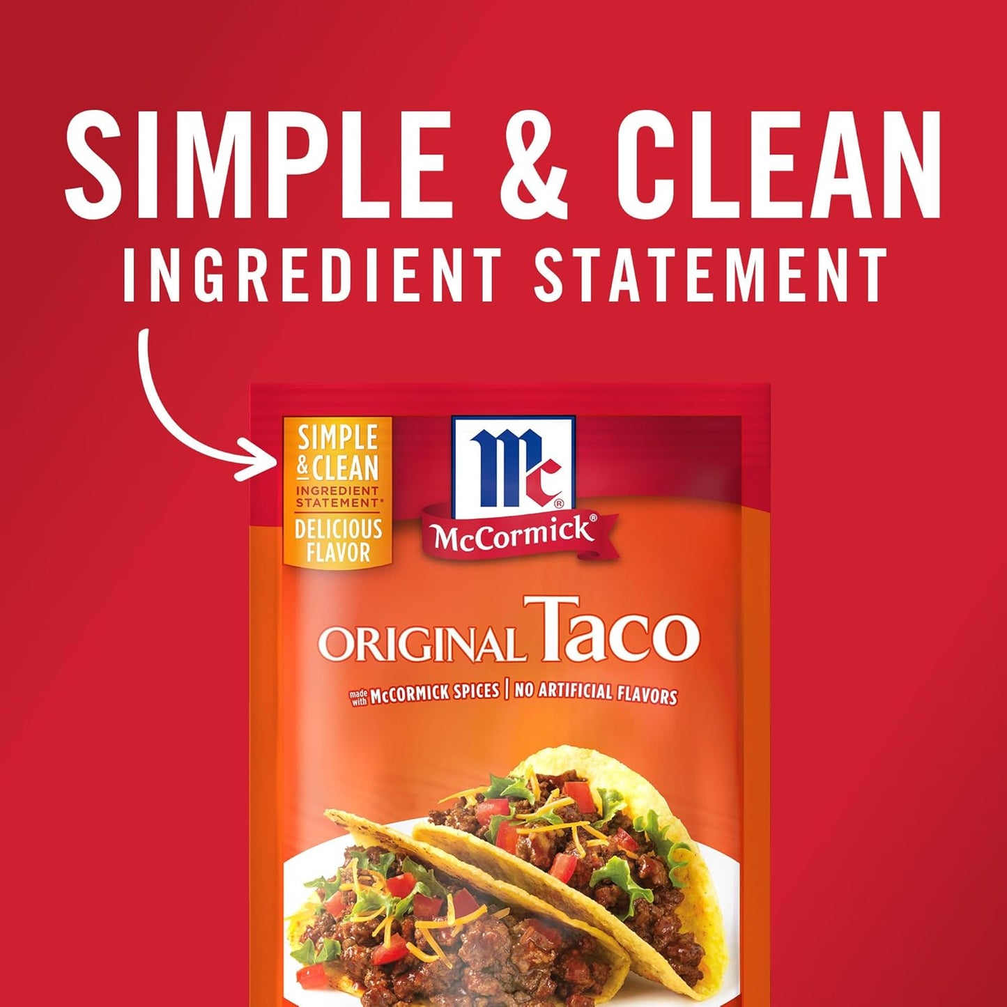 McCormick Original Taco Seasoning Mix, 1 oz