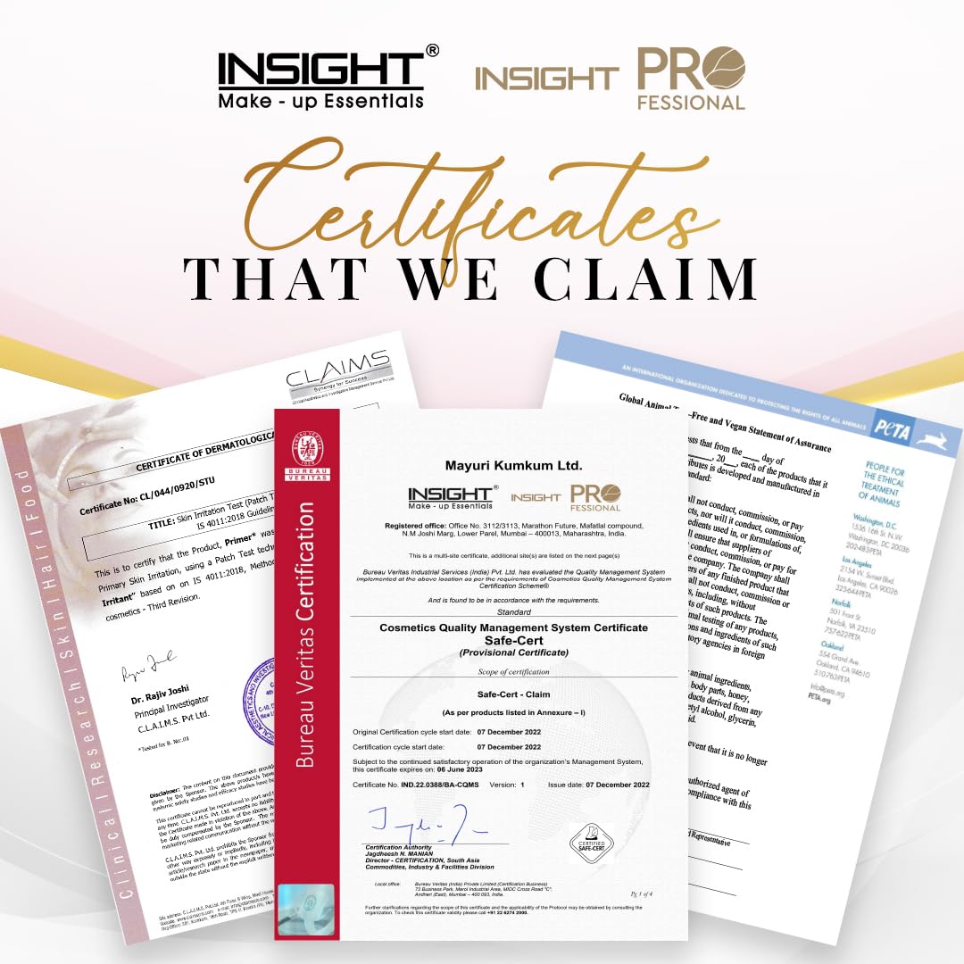 INSIGHT Pro Concealer Palette – Shade Concealer | Makeup Wheel for Face | Satin–Matte Finish | 3-in-1 Conceal, Contour & Correct | Waterproof | Full Coverage | 15gm