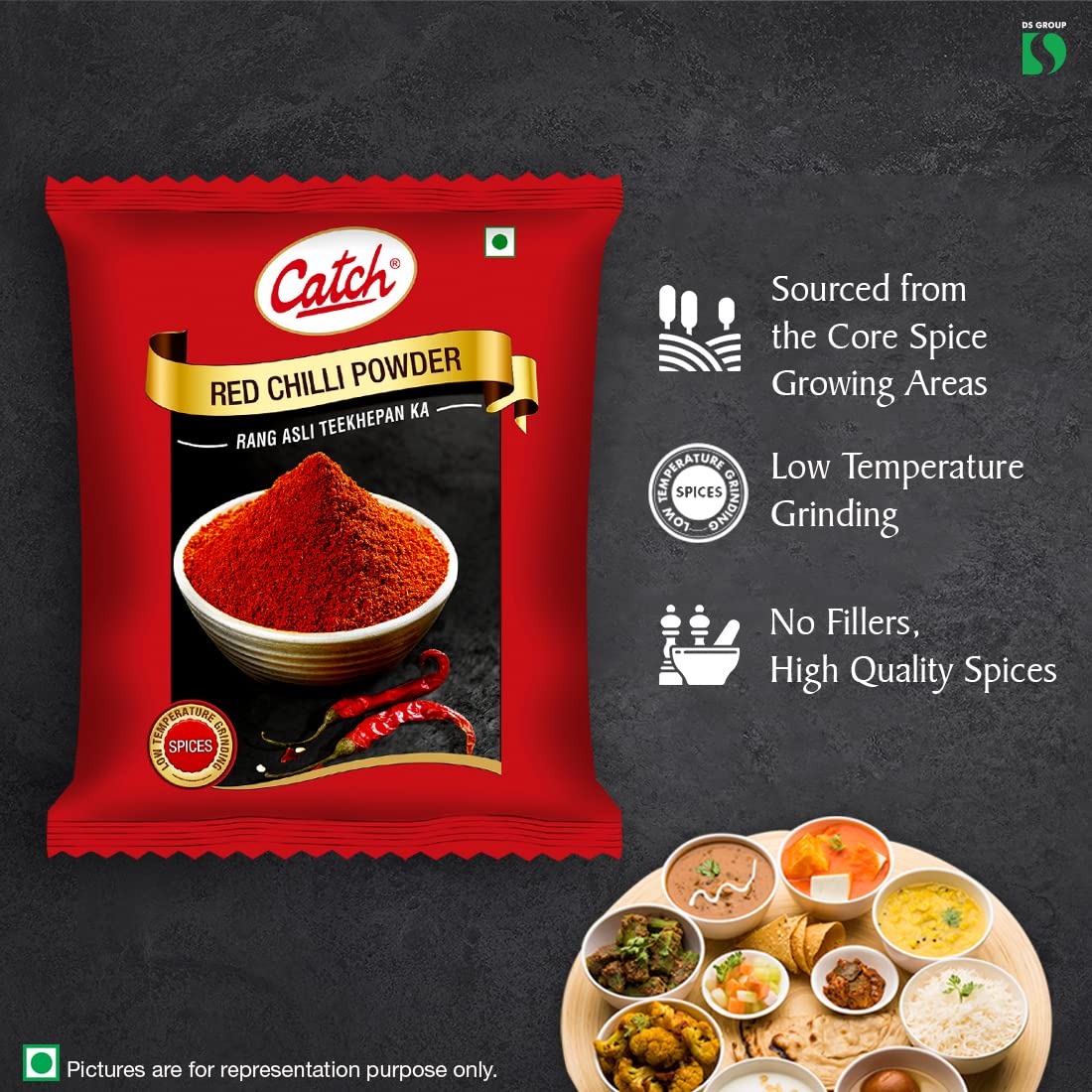 Catch Red Chilli Powder, 500g