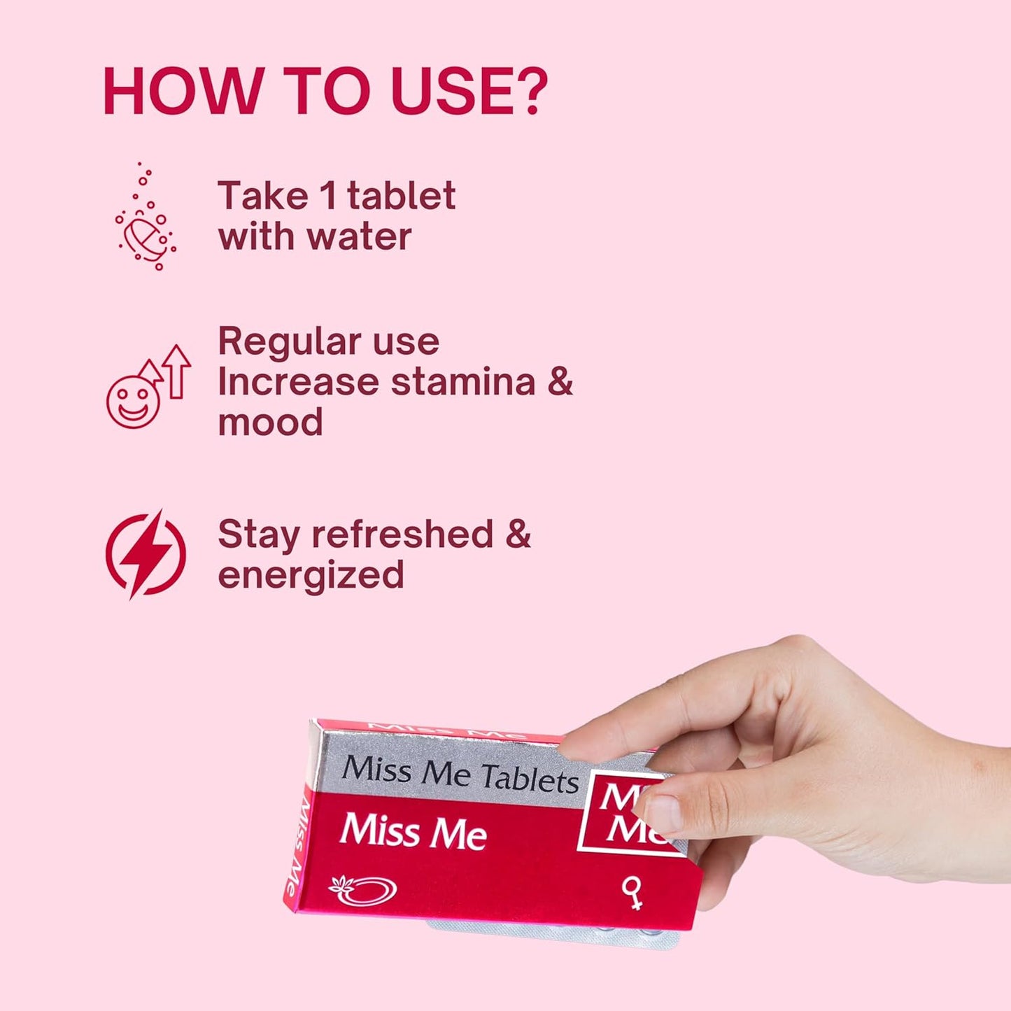 Miss Me Tablet for Female (Pack of 2)