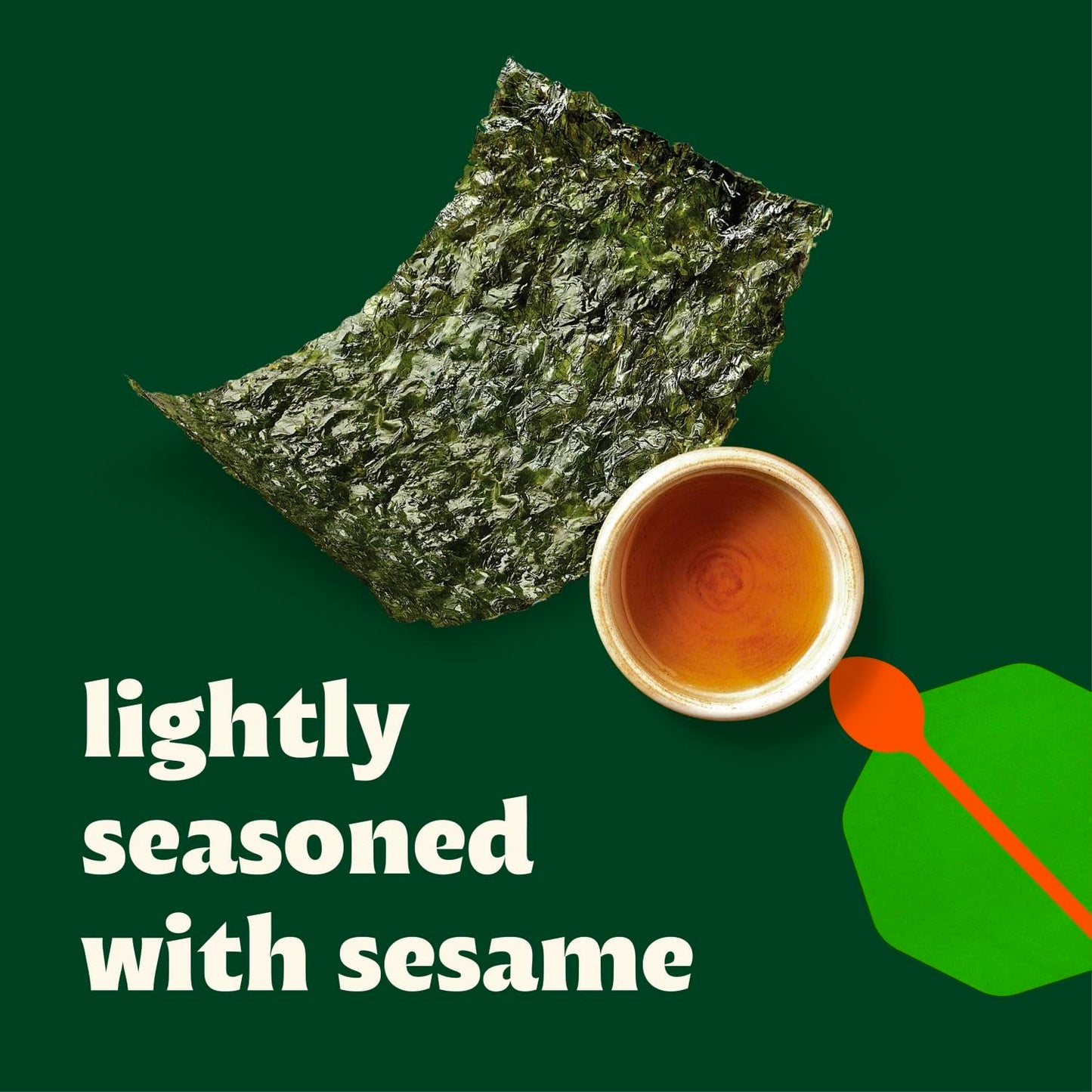 Bibigo Sesame Flavor Seaweed Snack, Non GMO, Gluten Free, 0.35 Ounces (Pack Of 1)
