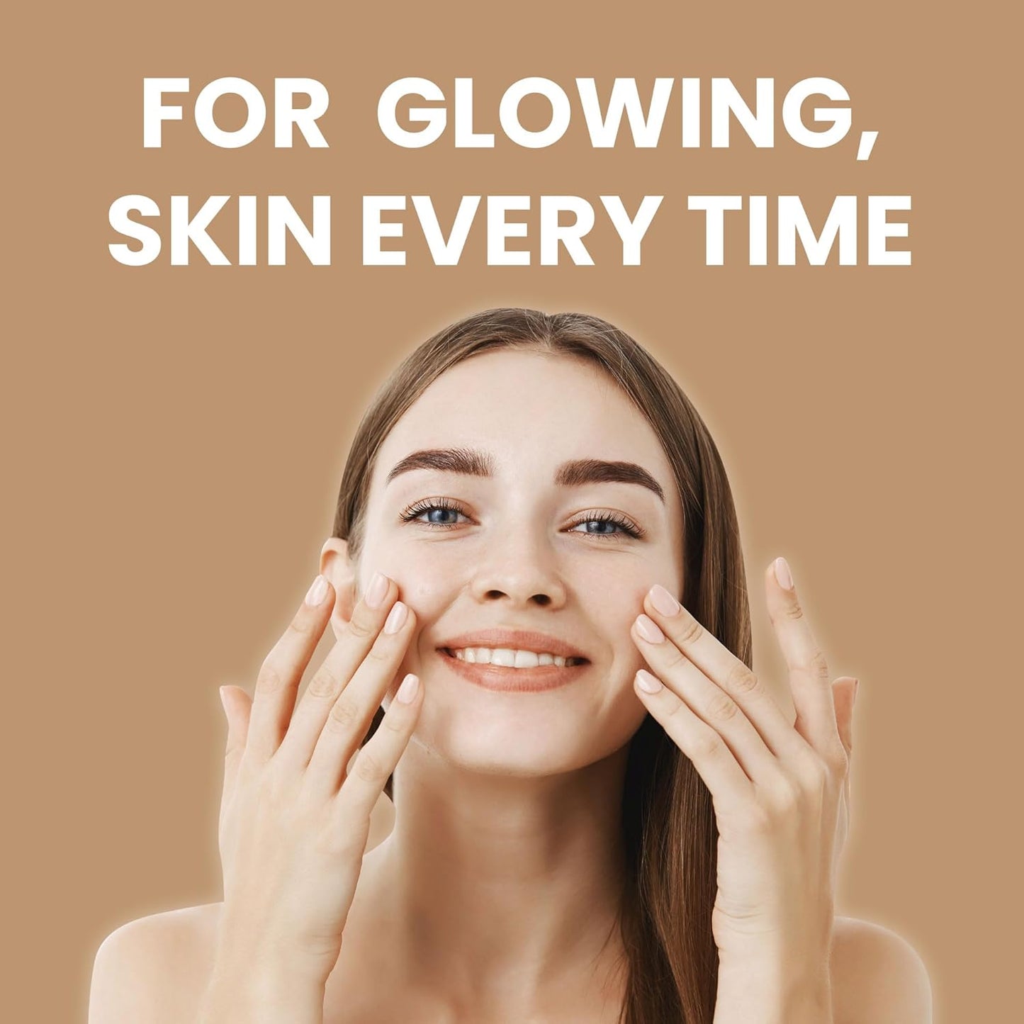 Glamveda Pure Glow Gold Peel Off Mask for Glowing Skin | Reduces Fine Lines, Wrinkles | Remove Blackhead & Pore Care | For Women & Men | No Paraben, SLS | 100gm