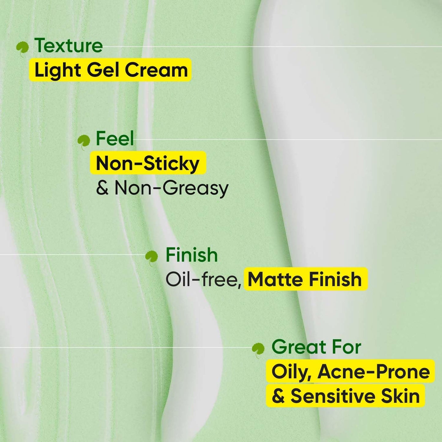 Zephivo Dot & Key CICA Calming Mattifying Sunscreen SPF 50 PA++++ | For Oily Acne Prone & Sensitive Skin | UVA/UVB Protection | No White Cast, Ultra Light, Fragrance Free & Quick Absorbing | 50g