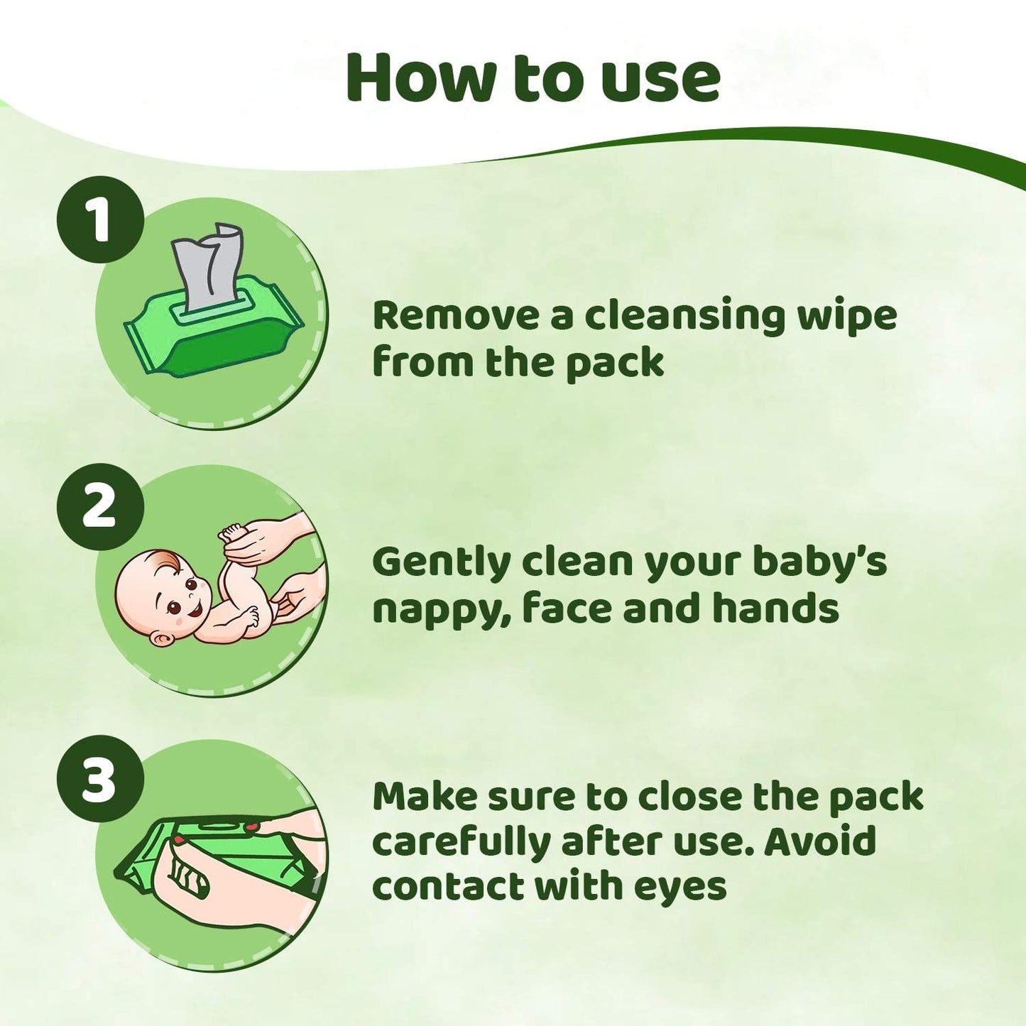 Chicco Baby Soft Cleansing Wipes, Ideal for Nappy, Face and Hand, Dermatologically Tested, Alcohol & Paraben Free, Fliptop Pack (72 Sheets)