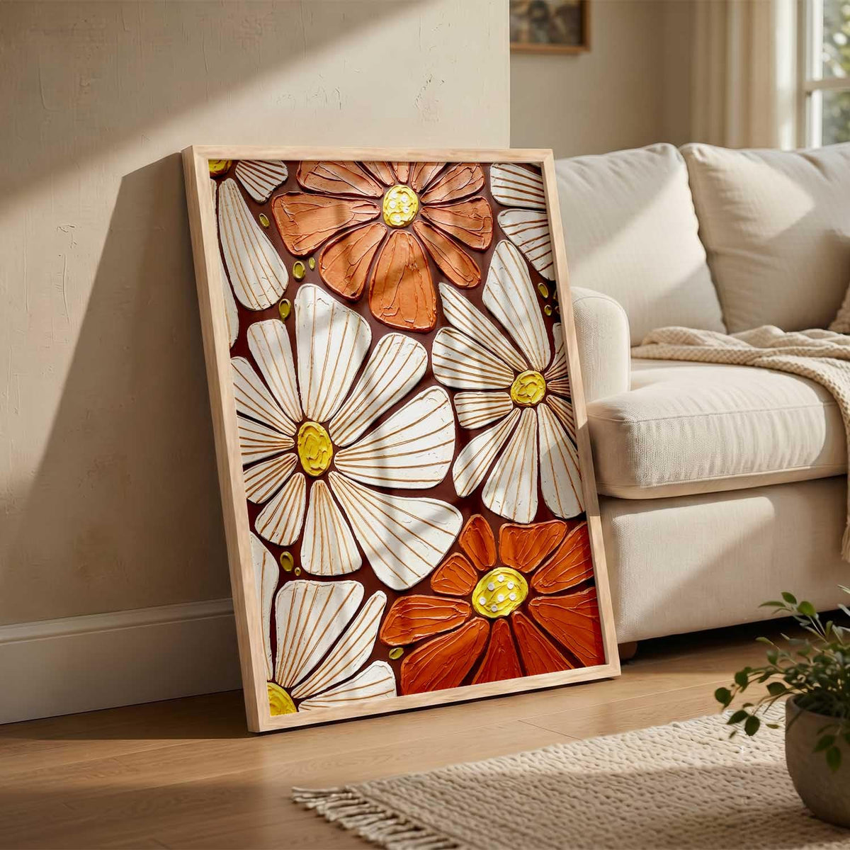 Aesthetic Art Home Decoration Painting | Paintings With Frame For Living Room Bed Room Hotel Wall Decor Digital Reprint (19x25 inch)