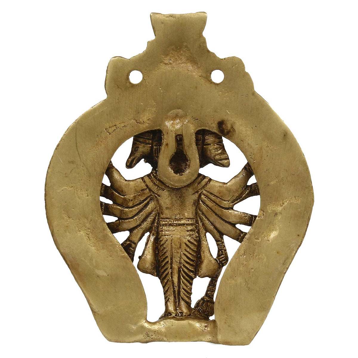 Panchmukhi Lord Hanuman Brass Idol Statue (BGO902)