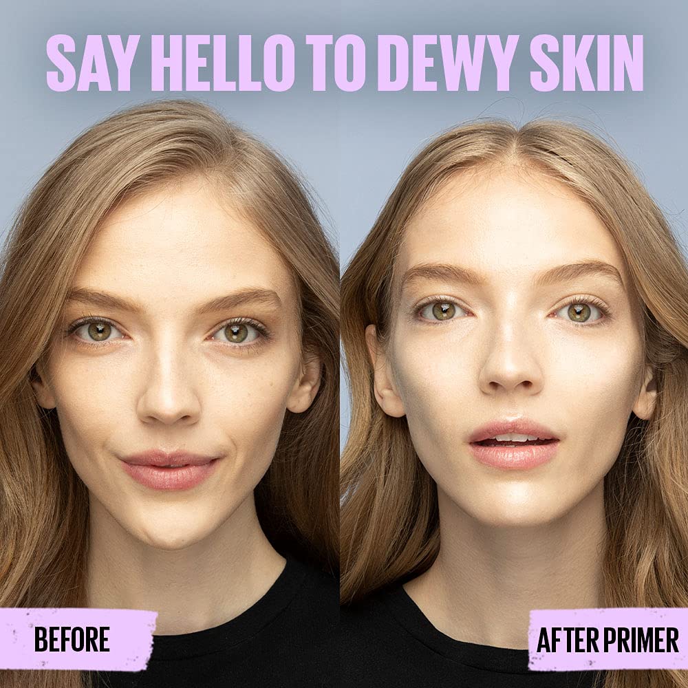 Maybelline New York Primer, Reduces Appearance of Pores, Long-lasting, Fit Me Dewy + Smooth Finish, Duo Pack, 30g