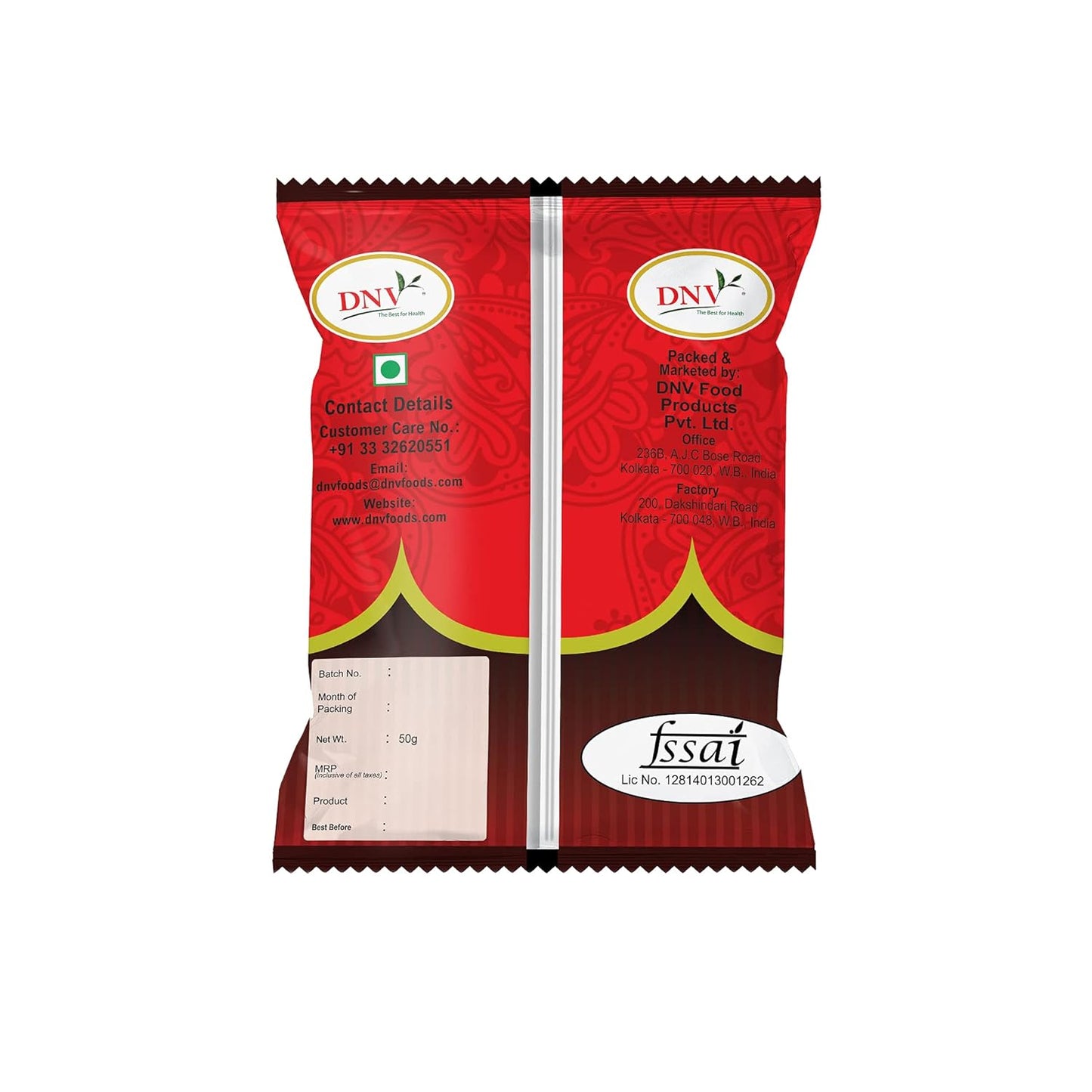 DNV Sukha Whole Garam Masala 50gm, Cinnamon (Dalchini), Clove, Green Cardamom | Whole Mix Spices | Khada Masala