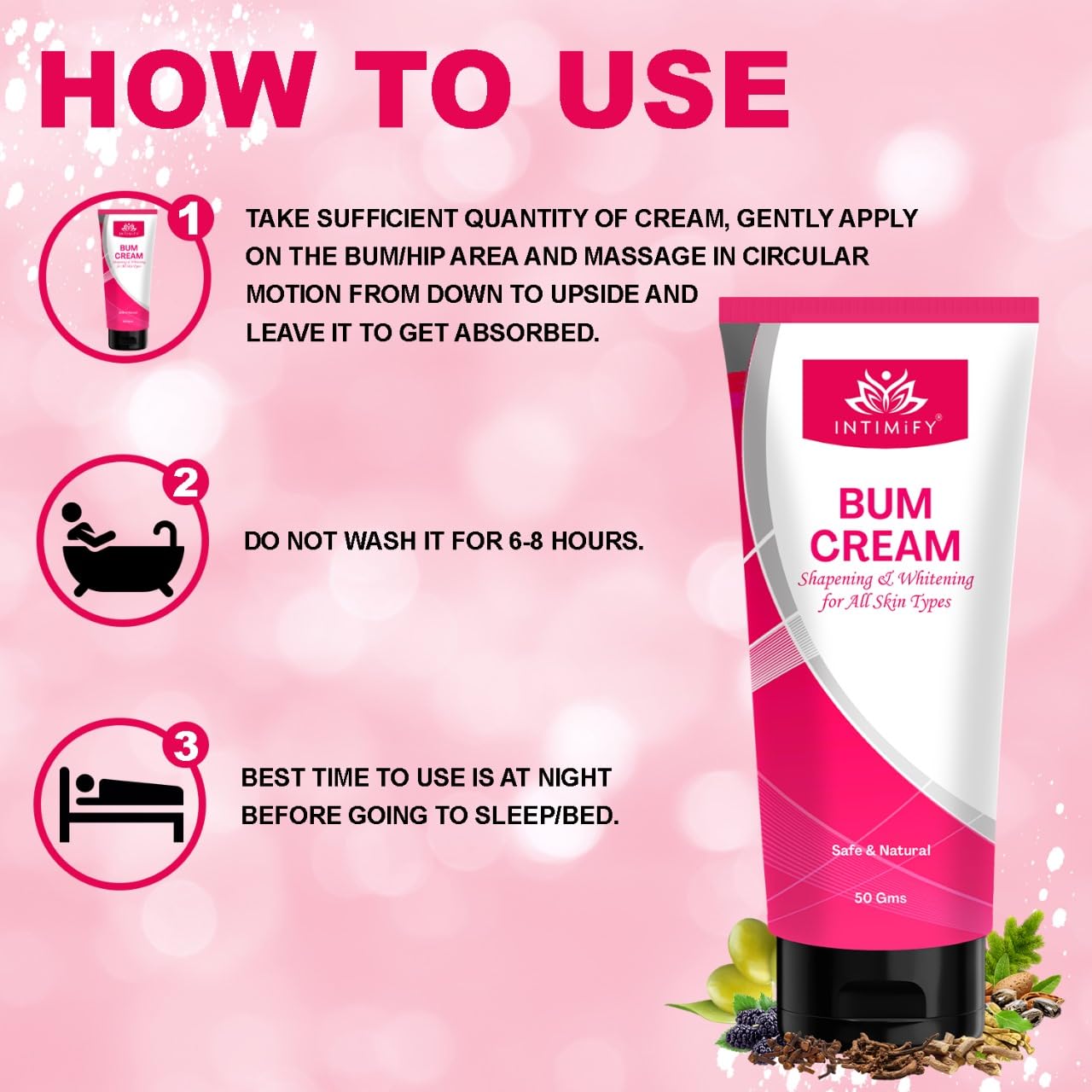 INTIMIFY Ayurvedic CreamFor Women & Men 50gm