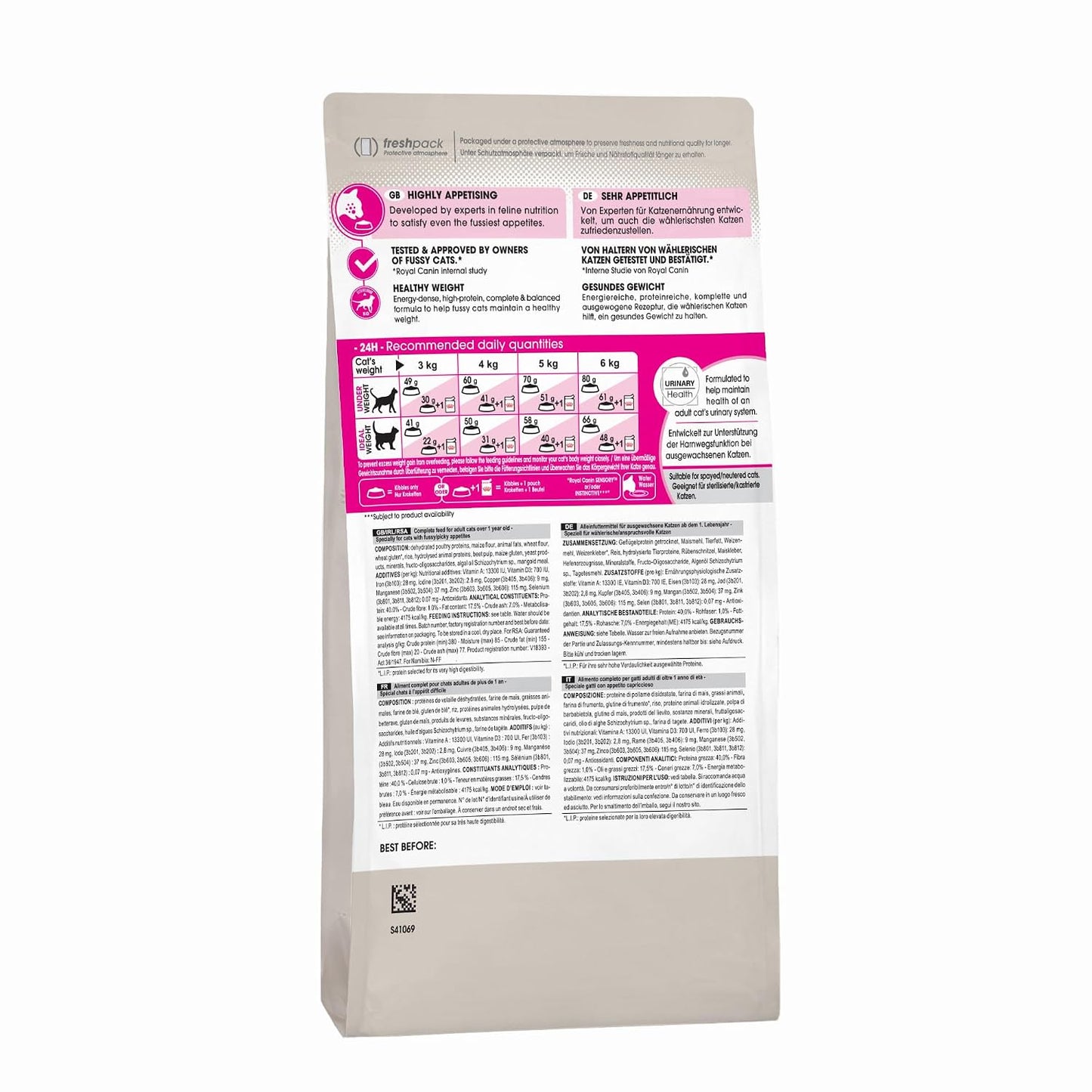 Royal Canin Fussy Exigent Adult Cat Dry Food, 400 g | Supports Digestion And Enhances Overall Vitality