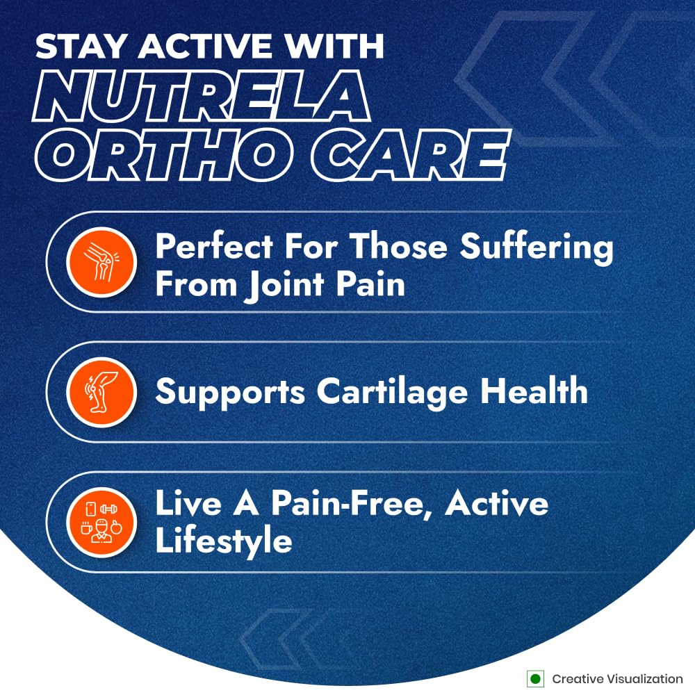 Nutrela Ortho Powder - 300g | Ayurvedic Body Muscle & Joint Support Supplement