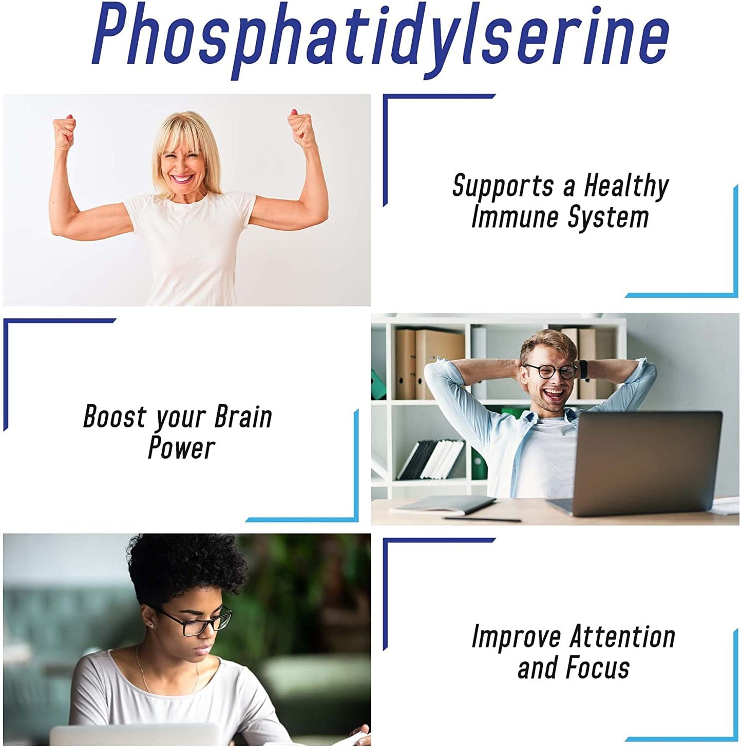 Vitaruhe® Phosphatidylserine Brain Ultimate Complex 500 Mg Per Serving 90 Vegetarian Caps (Verified For Active Components)