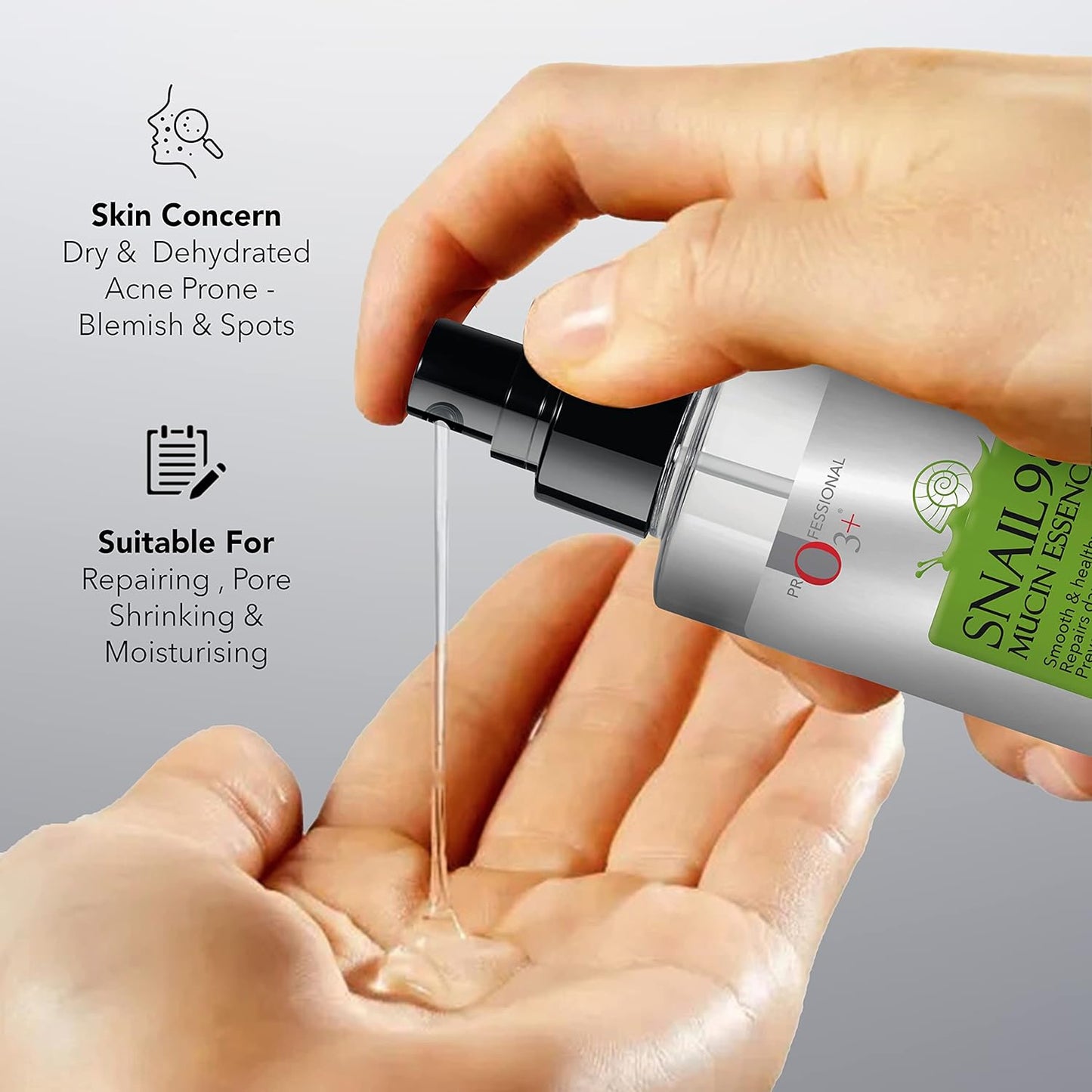 O3+ Snail 98 Mucin Serum With Niacinamide For Deep Hydration, Smooth & Moisturised Skin, 100ml