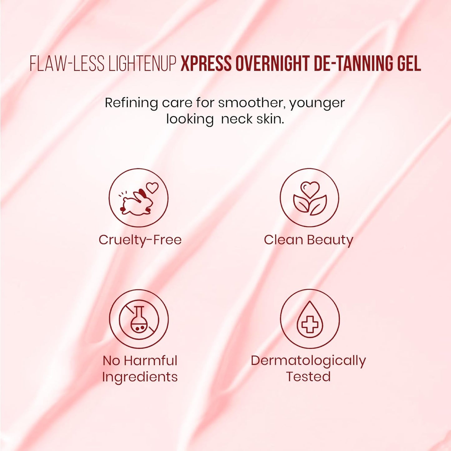 Mitchell USA LightenUp Express Overnight De-Tan Gel for Face | Tan Removal, Skin Brightening & Dark Spot Reduction | With Peony Flower Extract, Vitamin C & Alpha Arbutin | for Men & Women | 50g