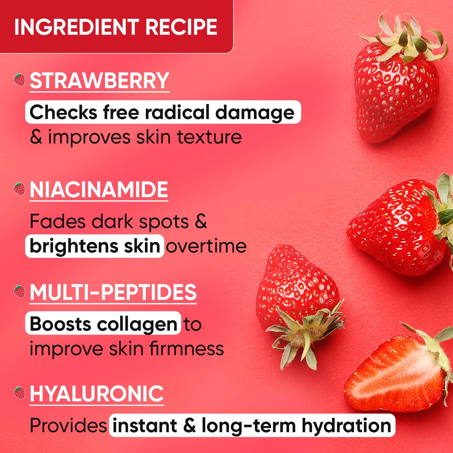 Zephivo Dot & Key Strawberry Dew Do-It-All Moisturizer | Intense Moisturization | Lightweight & Non Sticky | Boosts Radiance | Daily Makeup Remover | Corrects Dark Spots | 80g