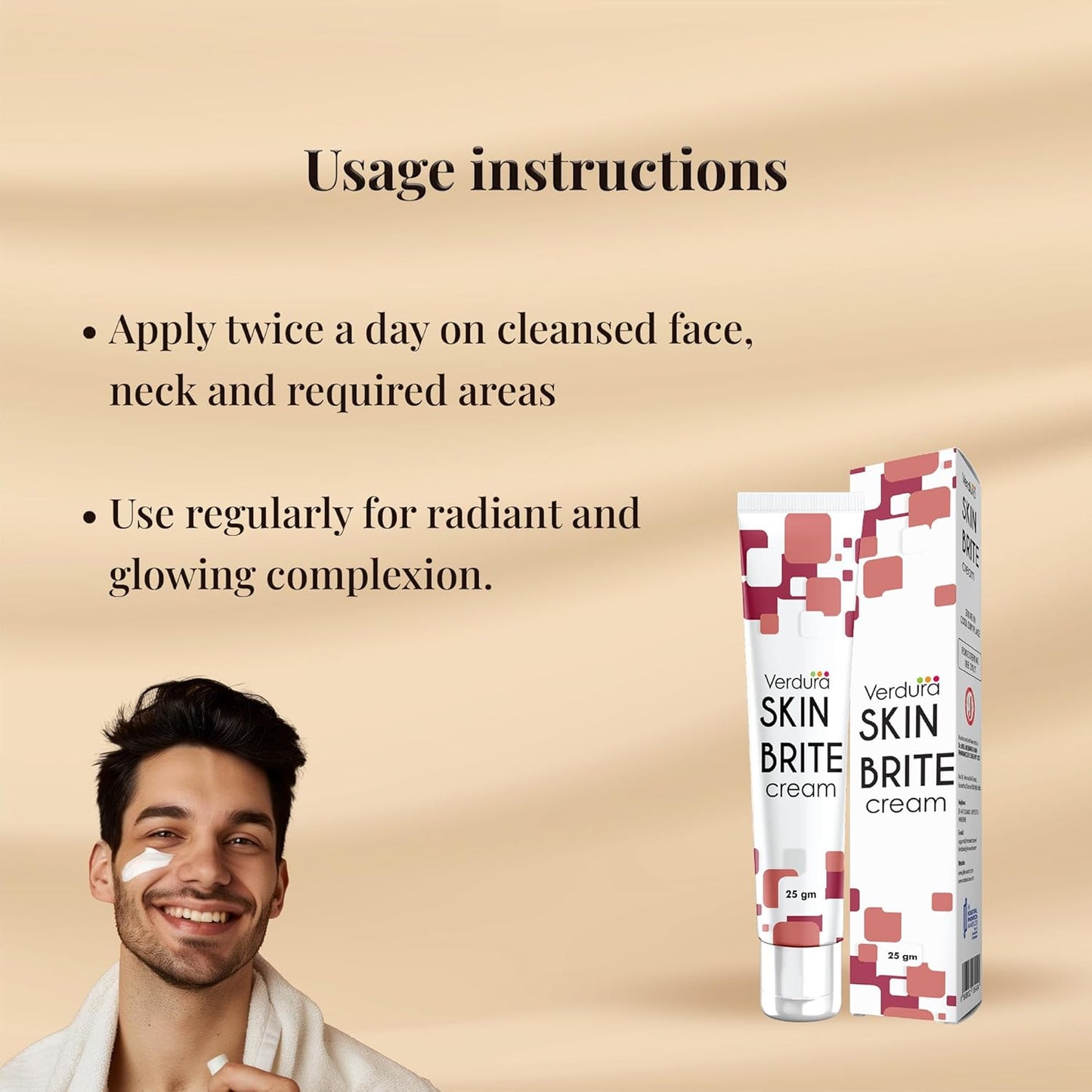 Verdura skinbrite cream 25 gm