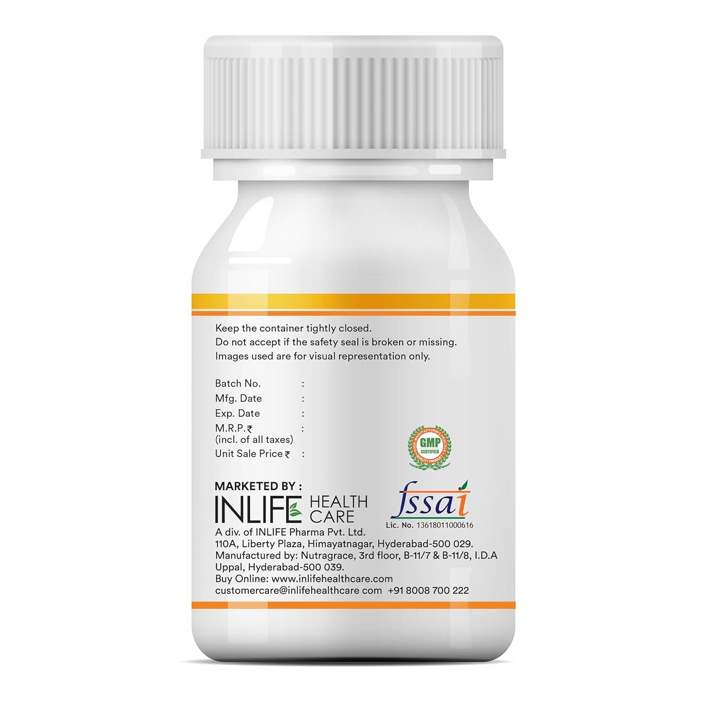 INLIFE Turmeric Oil Capsules, Faster Absorption than Extract, Antioxidant & Natural Detoxifier Supplement for Men & Women, 500mg – 60 Liquid Filled Vegetarian Capsules (Pack of 1)