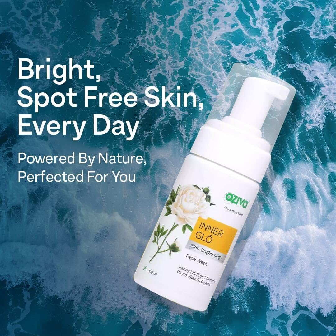 OZiva Inner Glo Skin Brightening Gel Face Wash 100 ml
