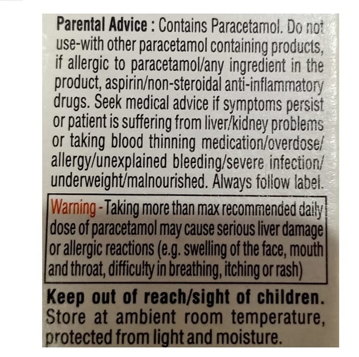 Crocin - Bottle of 15 ml Drops