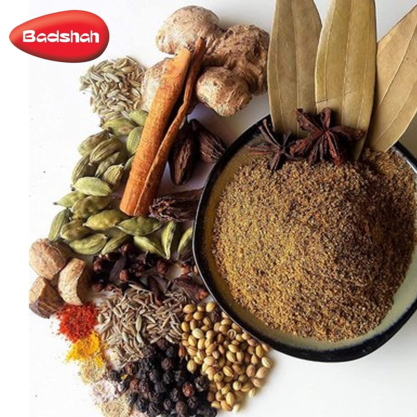 Badshah Rajwadi Garam Masala Powder / Blended Spices Mix / for Healthy Delicious & Flavourful / Hygienically Packed / No Preservatives / 1 Kg (Pack of 1) / Indian Spice