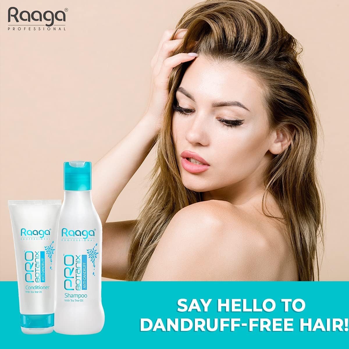 Raaga Professional Pro Botanix Anti-Dandruff Conditioner, With Tea Tree Oil, 100 ml