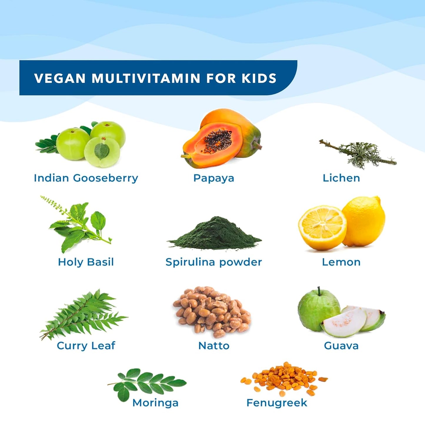 Wellbeing Nutrition Marvel Captain America Melts | Multivitamin for Kids (6+) to Improve Overall Growth & Develpoment with Vitamin A, B-Complex, C, D & Iron | Tropical Berry Flavor (30 Oral Strips)