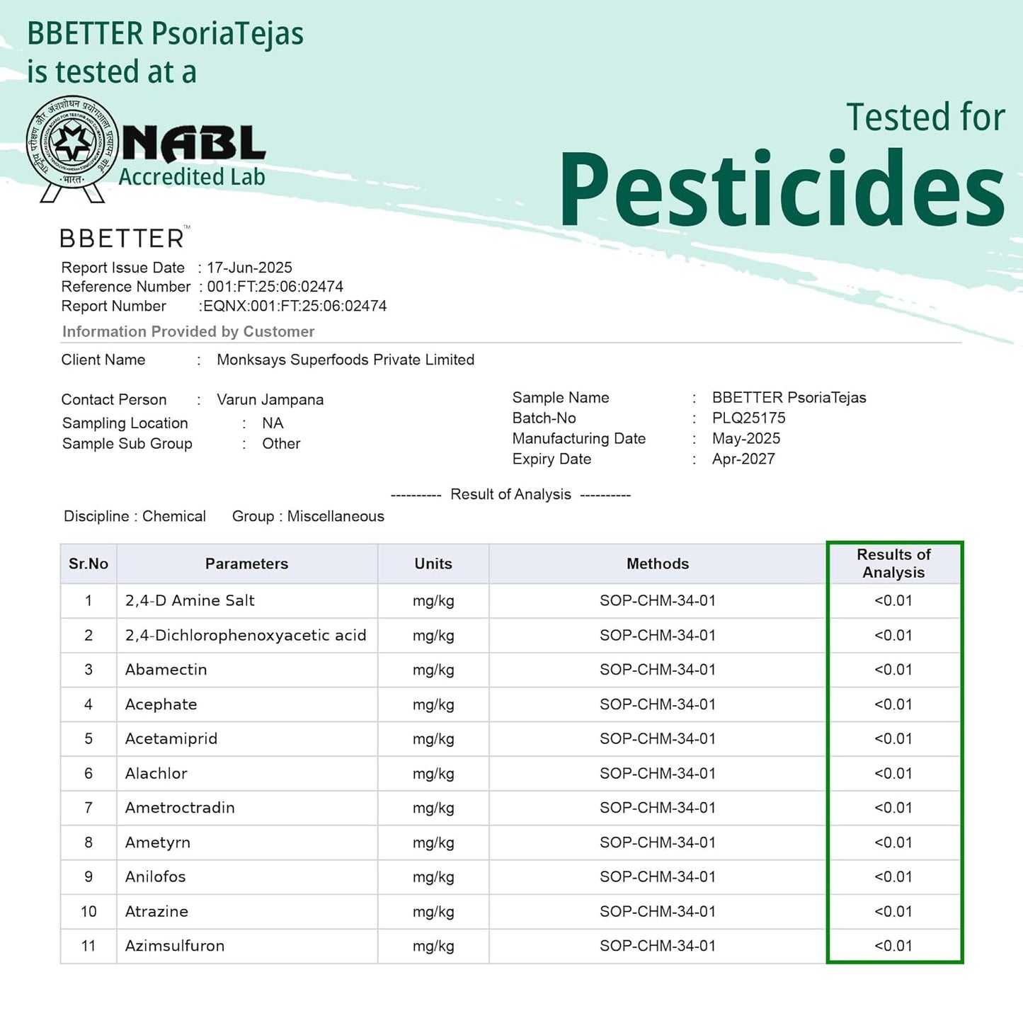 BBETTER Psoria Tejas - Oil for Skin Health Management | Steroid-Free Formula for Dry Itchy and Flaky Skin Helps Soothe Irritation Redness & Promote Hydration | Made by age old Ayurveda