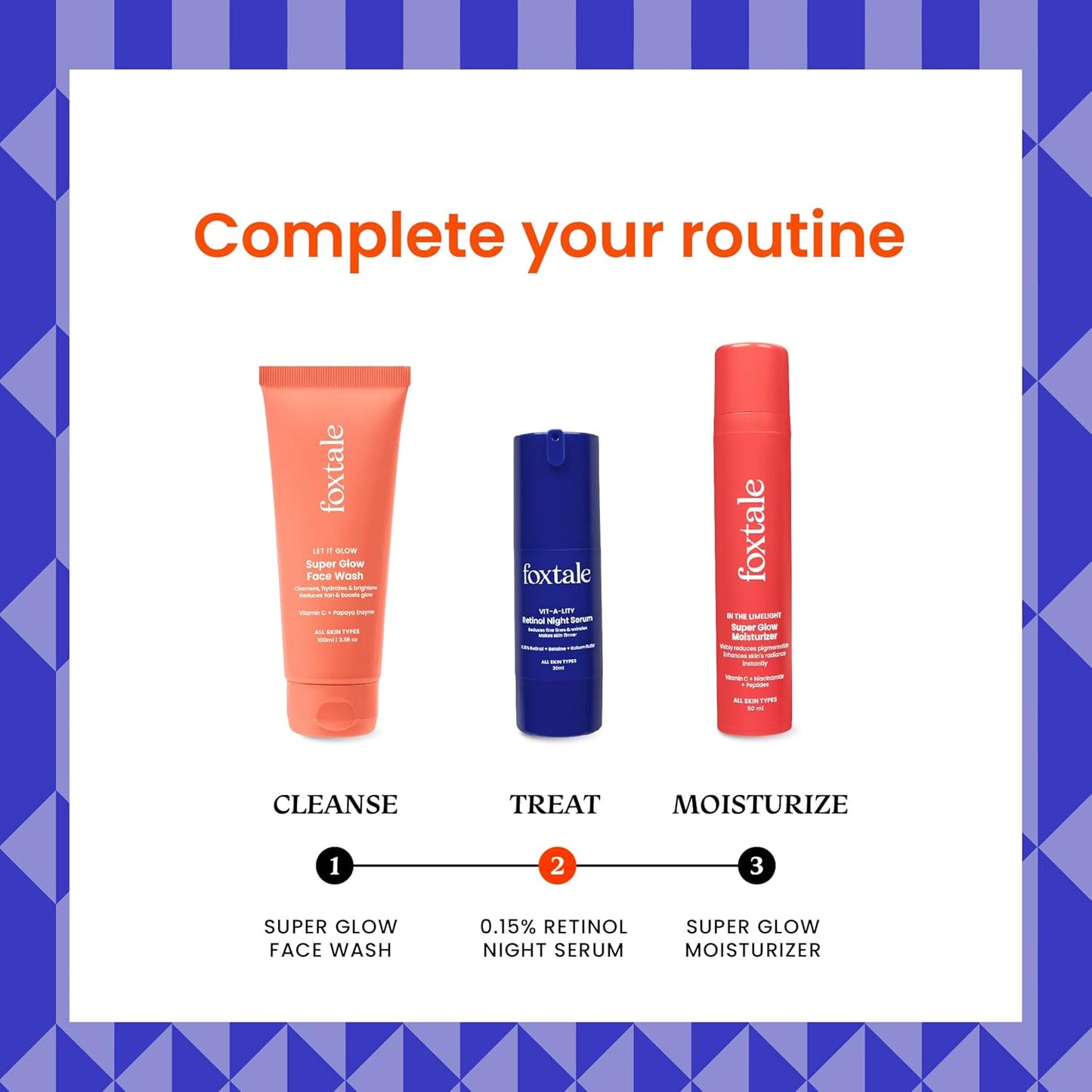 Foxtale 0.15% Beginner Friendly Retinol Night Serum | Anti-Aging Night Cream | Reduces Fine Lines and Wrinkles | No Purging | For Younger-looking Skin | Men & Women | All Skin Types - 30 ml