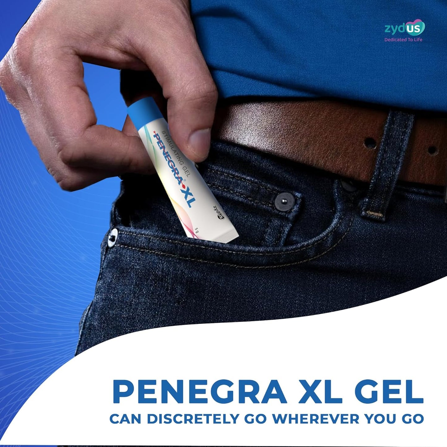 PENEGRA XL Stimulating Gel for Men, Starts Working Within 10 Minutes, Clinically Proven Topical Gel, Safe & Easy to Use - 5g (Pack of 1)