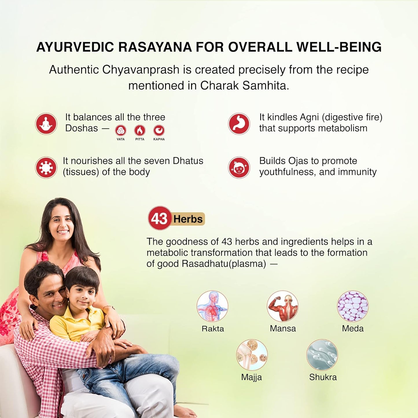 Zephivo Maharishi Ayurveda Authentic Chyavanprash | Immunity Booster For All Seasons Chyawanprash | With Pure Vanshlochan | For Strength & Stamina (500gm)