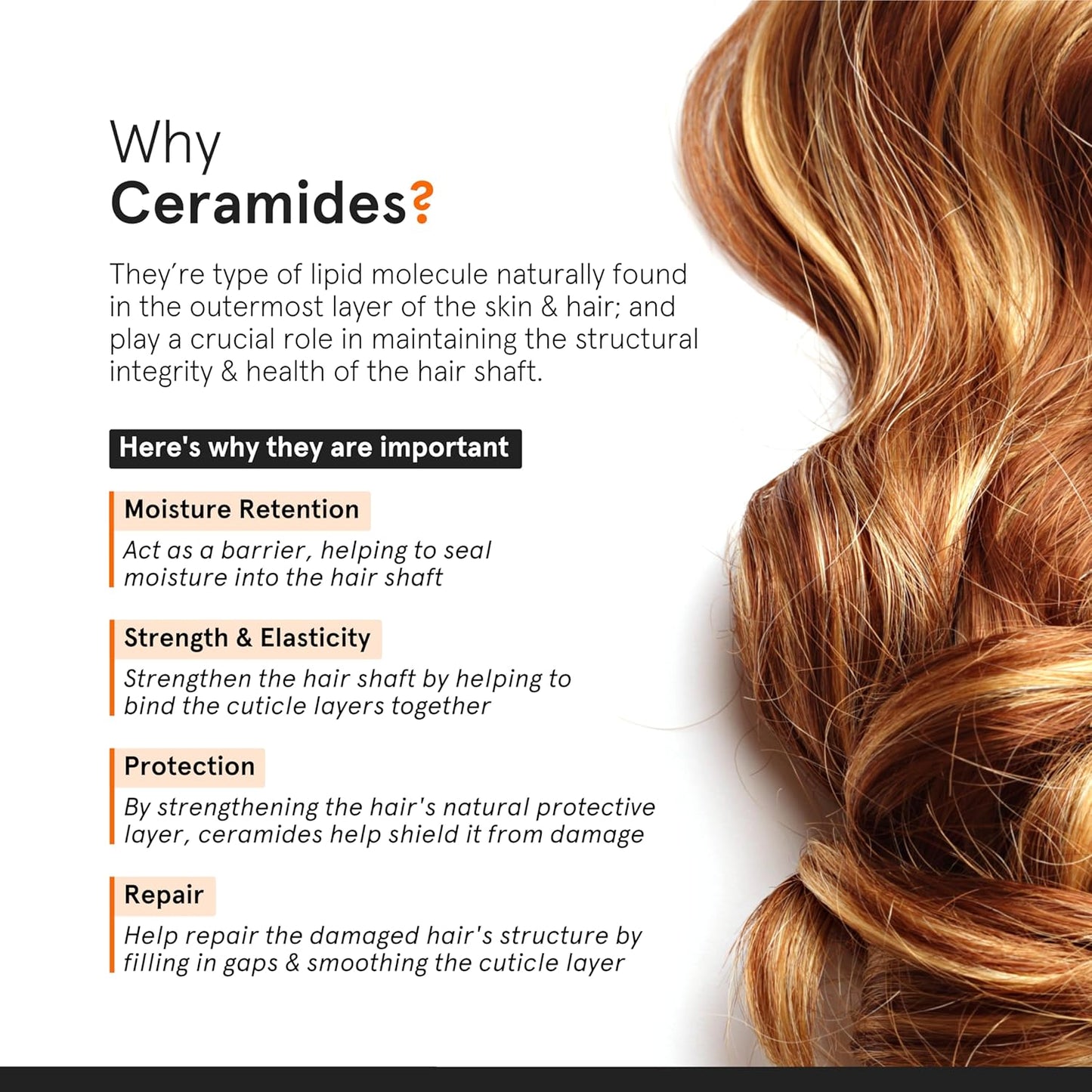 Minimalist Hair Serum for Dry Frizzy Hair with SPF 30, Keratin, Argan Oil & Ceramides| Heat Protection Serum, Smoothens & Protects From UV | Lightweight | Leave In For Women & Men | 50 ml