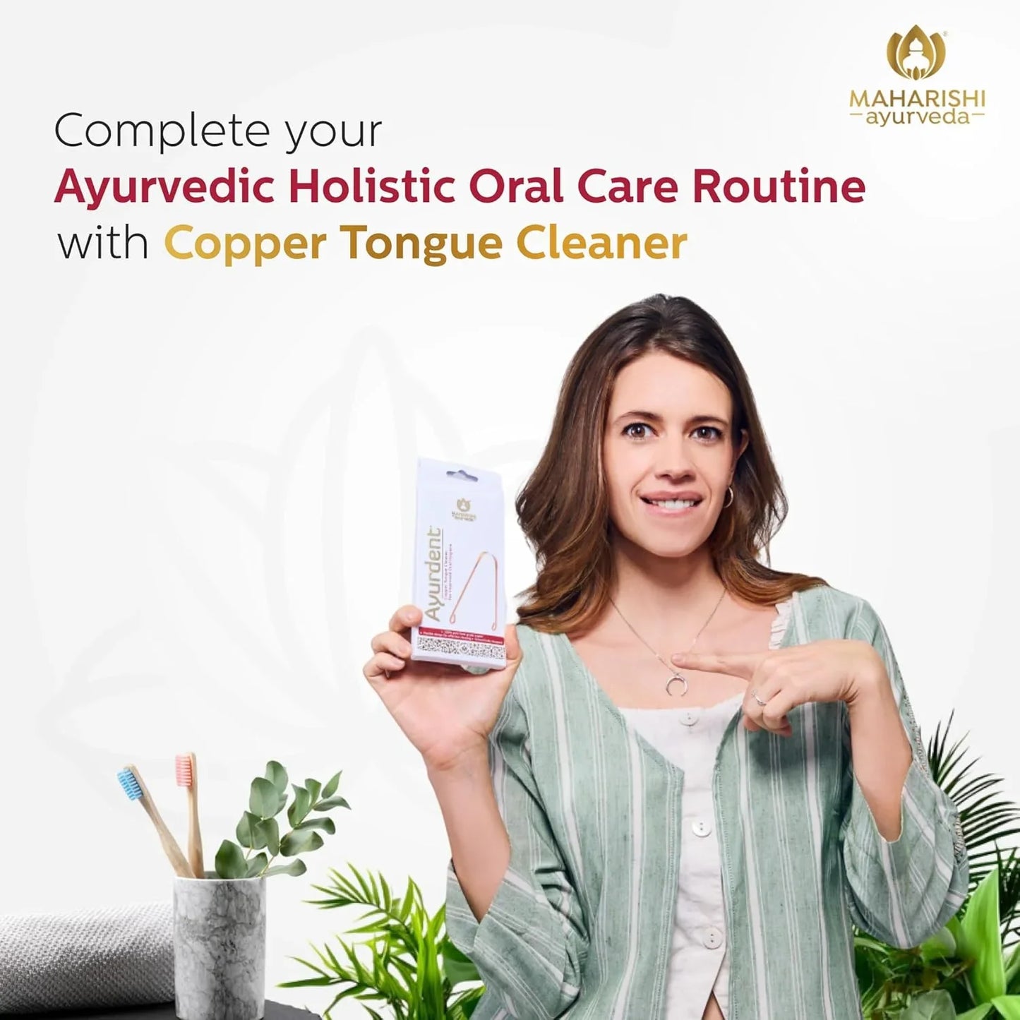 Zephivo Maharishi Ayurveda Ayurdent Toothpaste, Unique Saliva Balancing Formula, for Toothache, Bleeding Gums, Sensitivity, Cavities, Plaque & Bad breath, Non Foaming, No SLS & Fluoride
