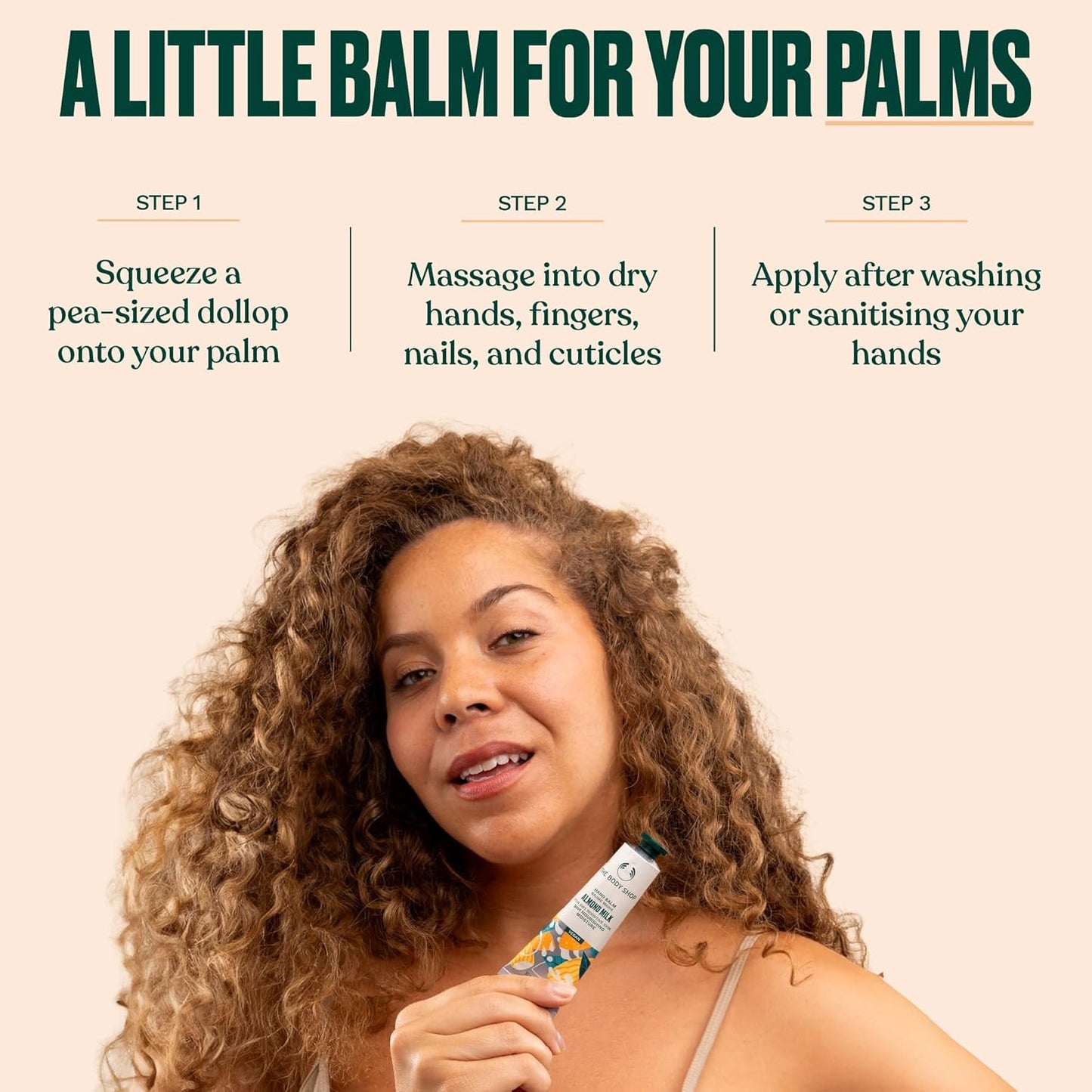 The Body Shop Almond Milk & Honey Calming & Protecting Hand Cream, 30ml