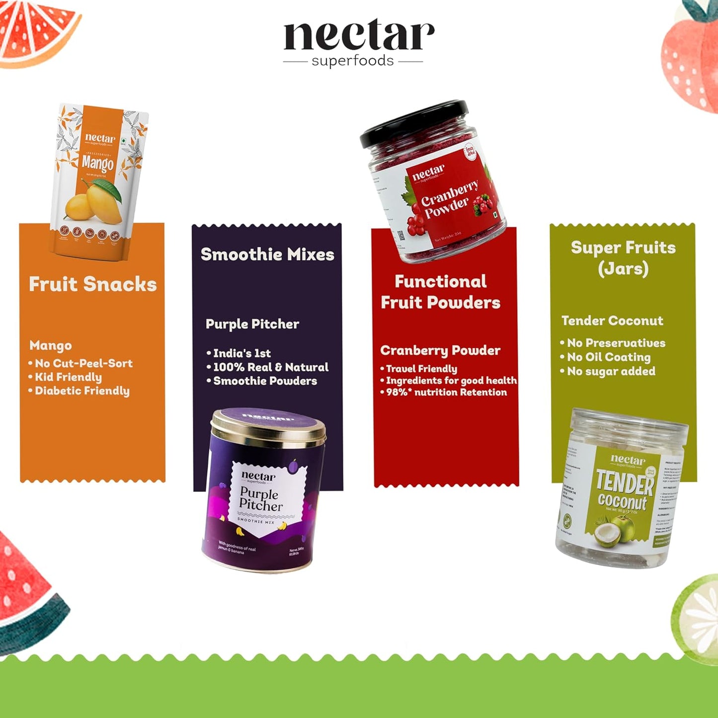Freeze Dried Strawberry Powder- 60 grams Jar-Pack of 1 Nos | 100% Natural | No Added Sugar, Preservative-Free & Vegan | Processed in India