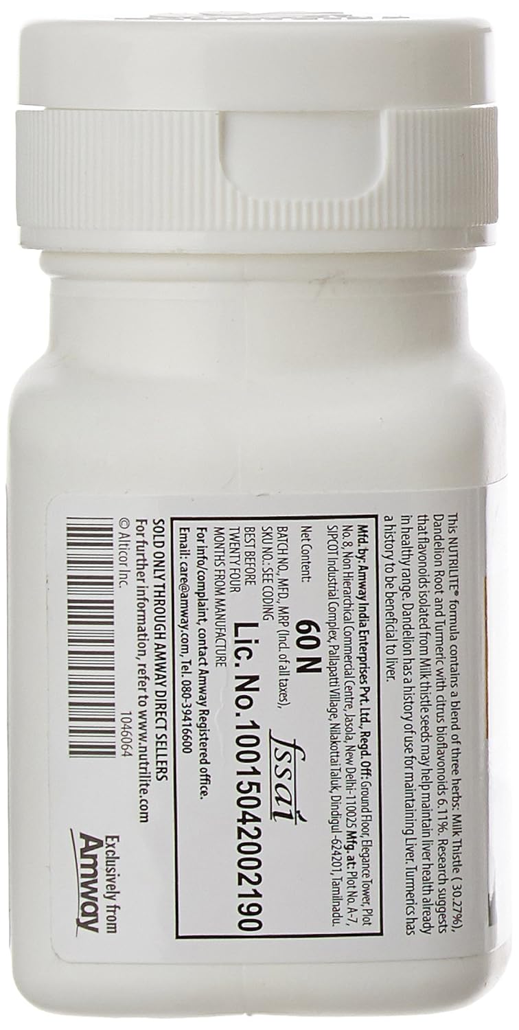 Zephivo Nutrilite Milk Thistle Plus 60 Tablets