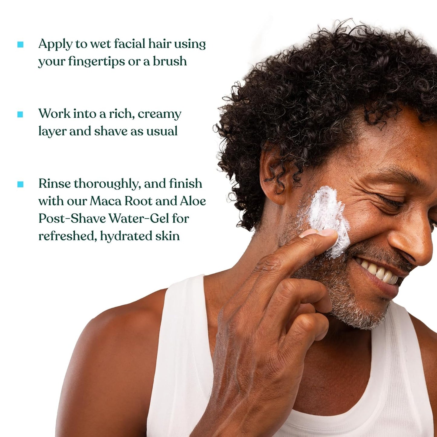 The Body Shop Maca Root & Aloe Softening Shaving Cream for Men - Feel Refreshed And Moisturised