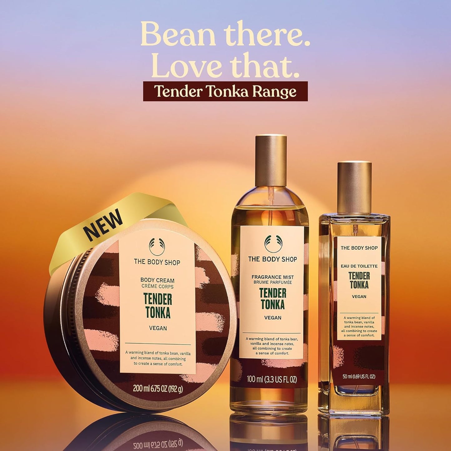 The Body Shop Tender Tonka Body Cream 200ml