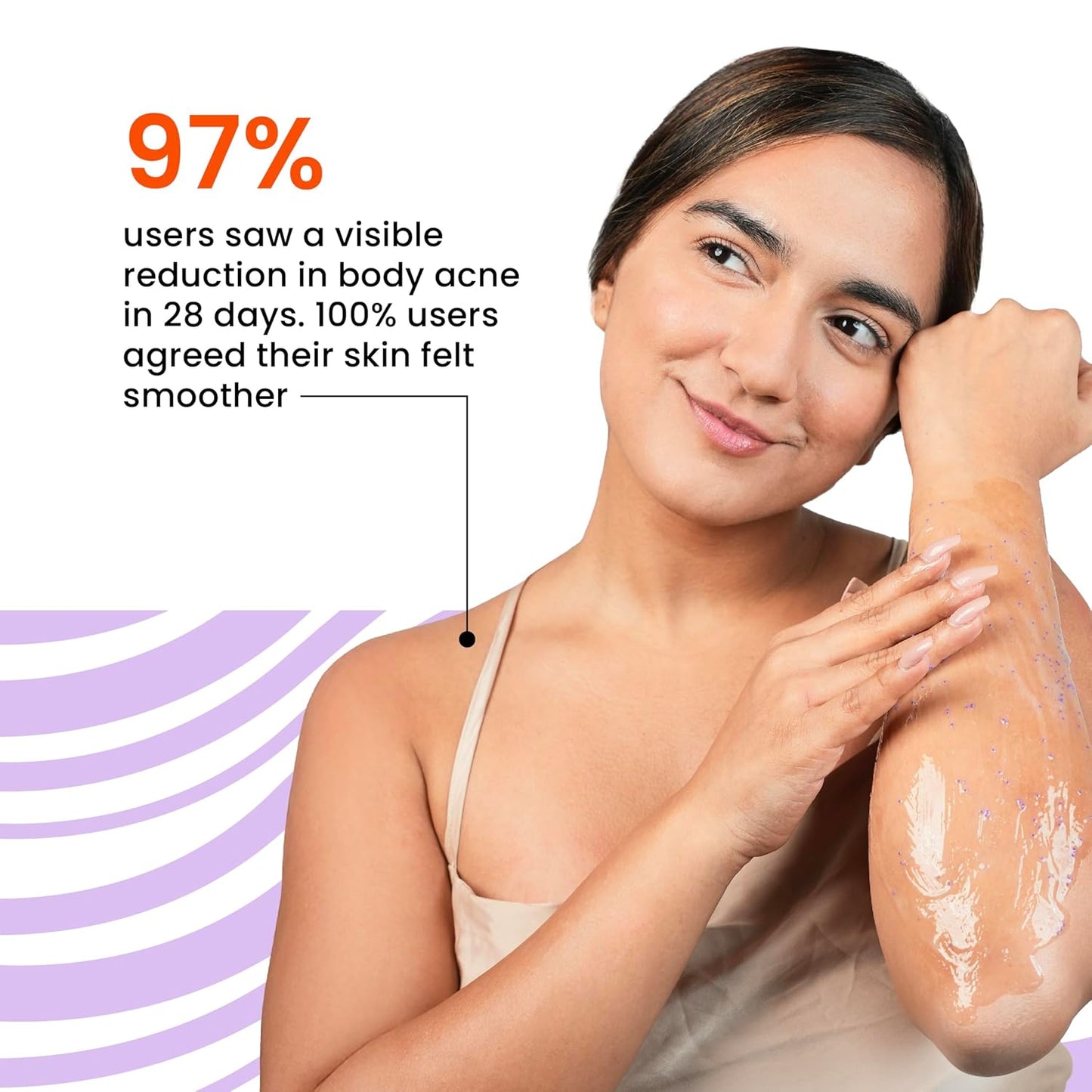 FoxTale 2% Salicylic Acid Exfoliating Body Wash With Zinc Pca|Reduces Body Acne, Strawberry Skin & Ingrown Hair|Smoothens Uneven Texture In 28 Days|Body Wash Men & Women|Exfoliating Shower Gel|250 Ml