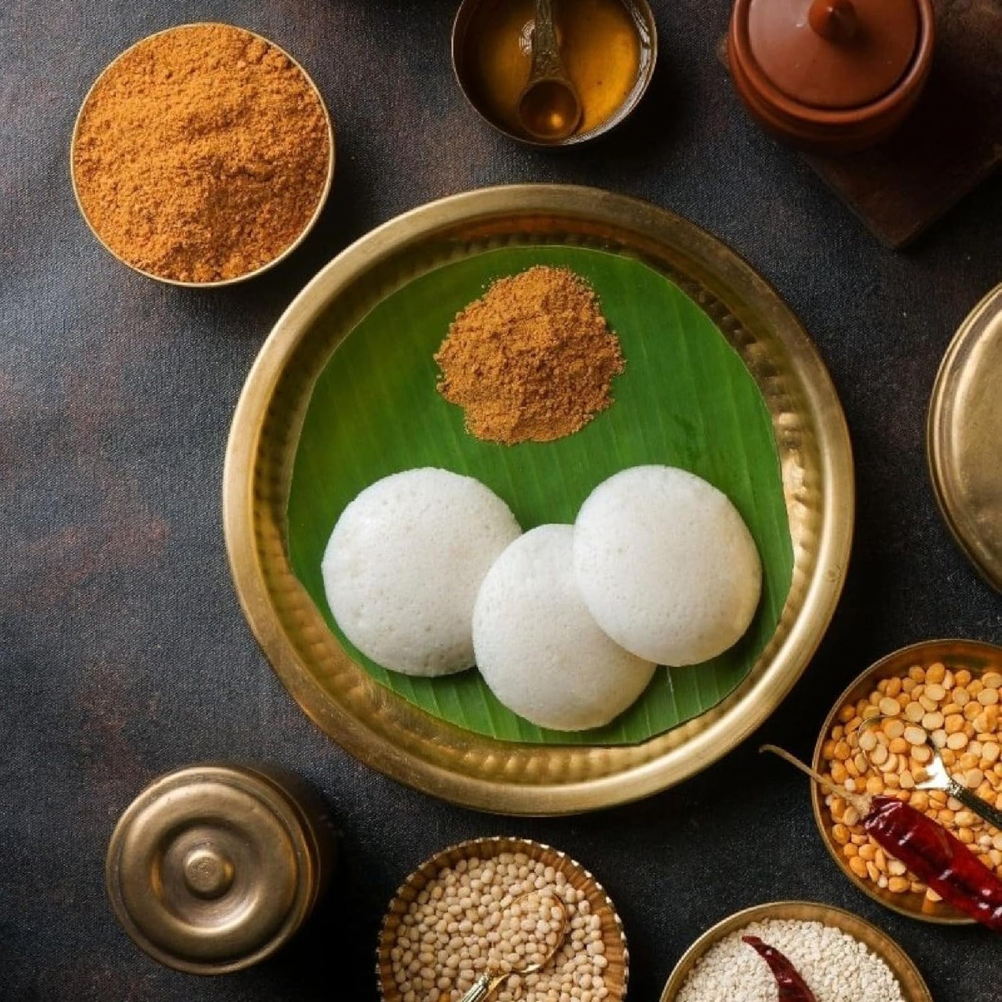Sweet Karam Coffee Idli Podi (Chilli Gun Powder) – 180g | Authentic South Indian Homemade Spice Mix | Aromatic & Flavorful | No Preservatives | Tasty & Healthy | Perfect with Idli, Dosa & Rice