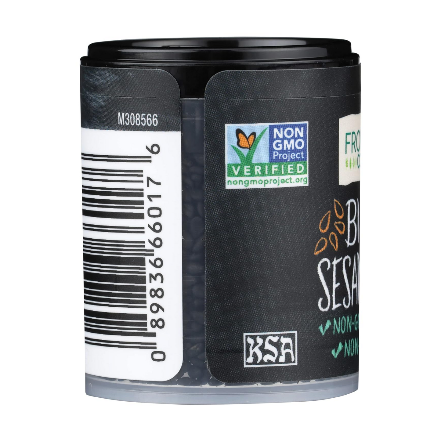 FRONTIER Black Sesame Seed, 0.7 OZ