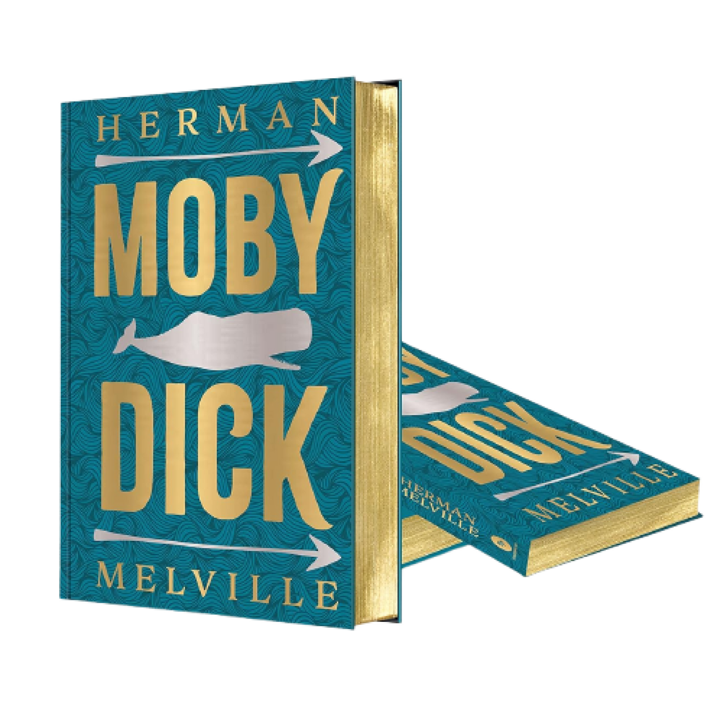 Moby Dick by Herman Melville (Deluxe Hardbound Edition) – Classic American Literature| Adventure Novel Hardcover