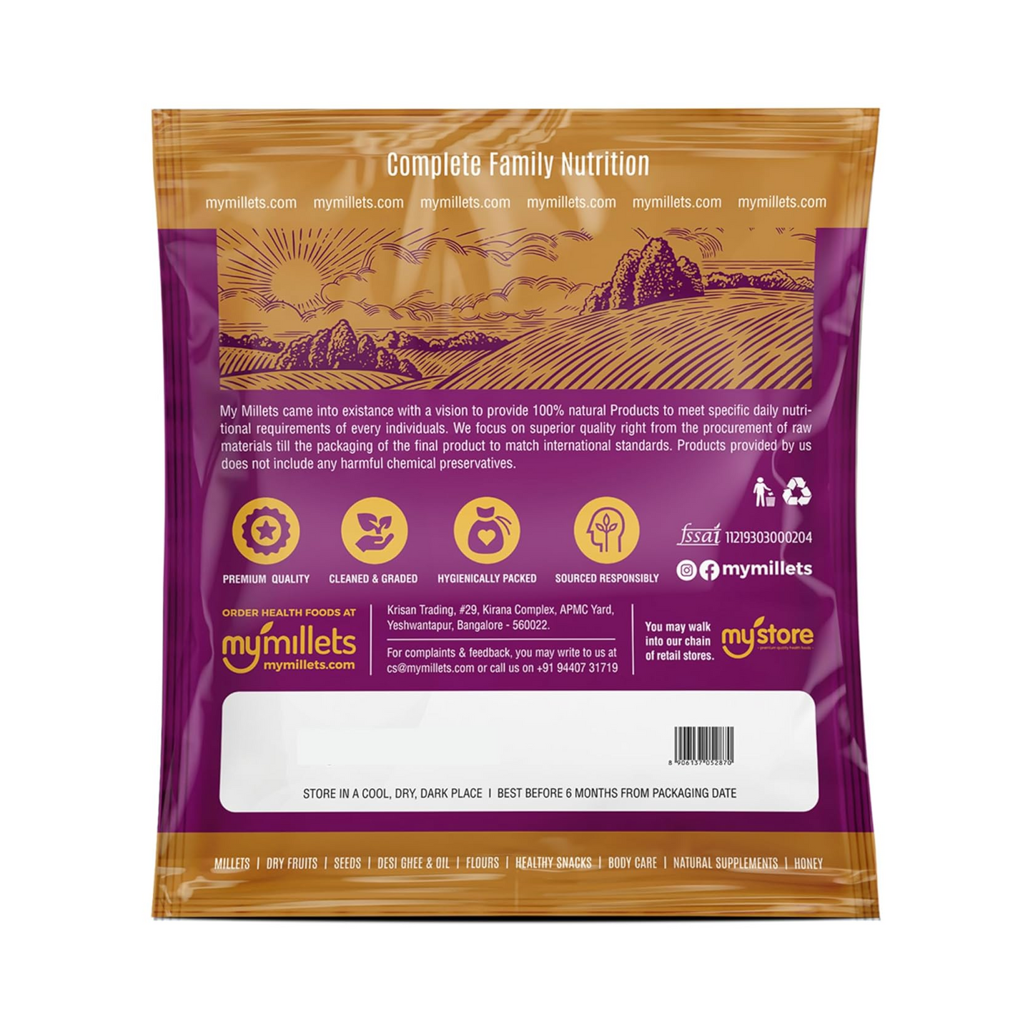 mymillets Mahabeera Seeds 450 g | Pure & Natural | Supports Joint & Bone Health | Rich in Nutrients | Vana Tulasi | Pignut Seeds | Talmakhana | Carya Glabra
