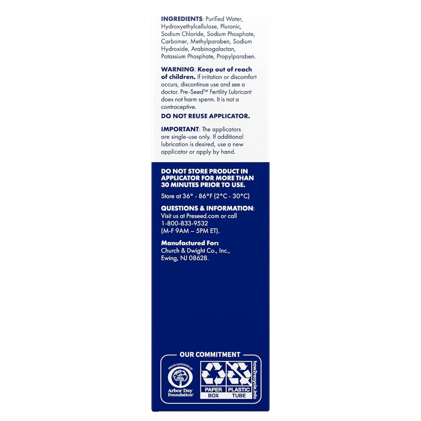 Pre-Seed Fertility Lubricant | Paraben Free Water Based Personal Lubricating Gel for Couples Trying to Conceive | Isotonic & pH-Balanced | Doctor-Developed Formula | 40g Tube with 9 Applicators.